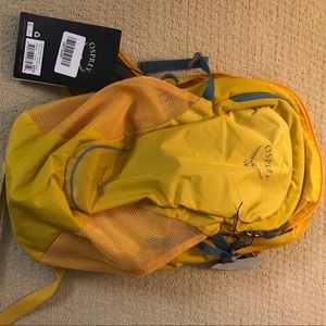 osprey backpack yellow